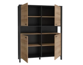 HIGH ROCK Vitrină Cabinet-thumb-4