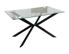 Masa 18C14 Glass Top 10 mm 140 x 80 x 75 cm