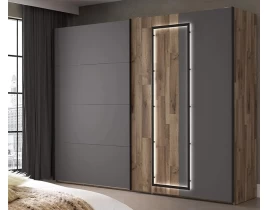 SIRIUS BLACK Dulap 2 uși glisante 270 cm-thumb-4