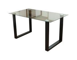 Стол 18C13 Glass Top 8 mm 140 x 80 x 75 cm-thumb-6