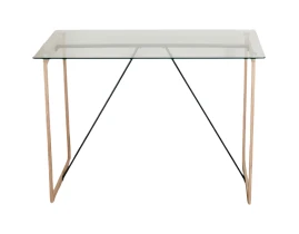 Masa 19C06 Glass Top 8 mm 110 x 70 x 75 cm-thumb-5