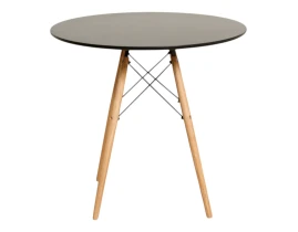 Cтол OSLO Круглый Black 80 x 80 x 72 cm-thumb-2