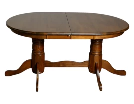 Masa Extensibilă HAZEL Walnut 150/195 x 100 x 75 cm-thumb-2