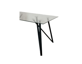 Стол 18C10 Glass Top 8mm 140 x 80 x 75 cm-thumb-2