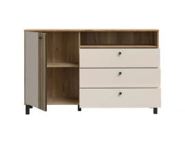 KILLARNEY Comodă 1 ușă 3 sertare-thumb-3