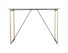 Masa 19C06 Glass Top 8 mm 110 x 70 x 75 cm-thumb-6