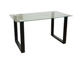 Стол 18C13 Glass Top 8 mm 140 x 80 x 75 cm-thumb-5