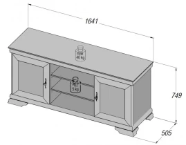 AVINION Comodă TV-thumb-4