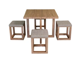 Hабор SD2741 1+4 Chery+Grey Fabric -thumb-3