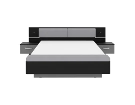 DOLCE Pat 160x200 cu noptiere încorporate