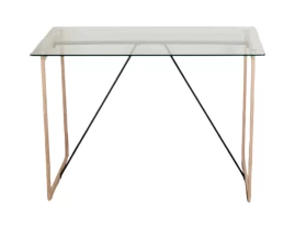 Masa 19C06 Glass Top 8 mm 110 x 70 x 75 cm-thumb-3
