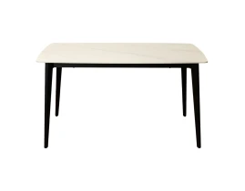 Masa Bruxelles 140 x 80 x 75 cm White 23C10-thumb-2