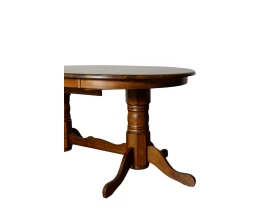 Masa Extensibilă HAZEL Walnut 150/195 x 100 x 75 cm-thumb-5