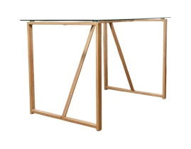 Masa 18C11 Glass Top 8 mm 120 x 70 x 75 cm-thumb-5