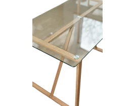 Masa 18C11 Glass Top 8 mm 120 x 70 x 75 cm-thumb-6