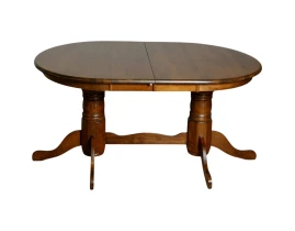 Cтол Раздвижной HAZEL Walnut 150/195 x 100 x 75 cm-thumb-4