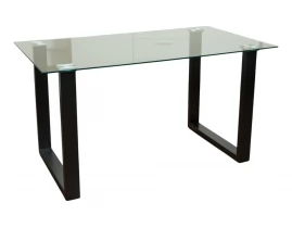 Masa 18C13 Glass Top 8 mm 140 x 80 x 75 cm-thumb-2