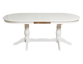 Masa Extensibilă EUROPA Lux Alb 160/280 x 100 x 82 cm-thumb-3