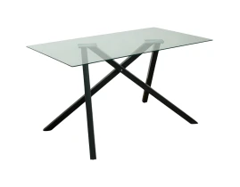 Стол 19C05 Glass Top 140 x 80 x 75 cm-thumb-4