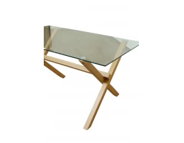 Masa C291 Glass Top 10 mm 140 x 80 x 75 cm-thumb-6