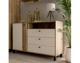 KILLARNEY Comodă 1 ușă 3 sertare-thumb-2