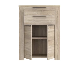 CALPE Comodă 2 uși 2 sertare -thumb-3