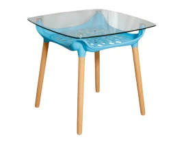 Cтол OSLO Patrată Blue 80 x 80 x 75 cm-thumb-3