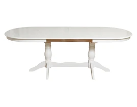 Masa Extensibilă EUROPA Lux Alb 160/280 x 100 x 82 cm-thumb-4