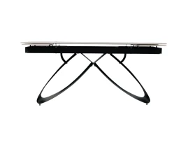 Cтол Раздвижной INFINITY White 160/220 x 90 x 76 cm DT-8118-thumb-2