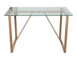 Masa 18C11 Glass Top 8 mm 120 x 70 x 75 cm-thumb-2