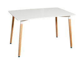 Cтол OSLO Dreptunghiulară Alb 120 x 80 x 72 cm-thumb-2