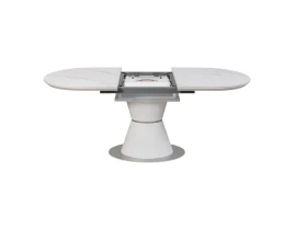 Masa Extensibilă RINA WHITE 140/180 x 80 x 76 cm DT-8118-thumb-5