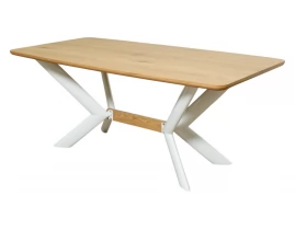 Masa E1044 Brown+White Leg 180 x 90 x 75 cm-thumb-3