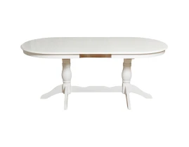 Cтол Раздвижной EUROPA Lux Alb 160/280 x 100 x 80 cm -thumb-3