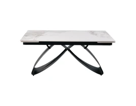 Masa Extensibilă INFINITY White 160/220 x 90 x 76 cm DT-9024-thumb-2